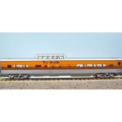 USA Trains R31136 G D&RGW Ski Train Corrugated Aluminum Vista Dome #1, #1248 - Your Source for Gaming Essentials* Trains