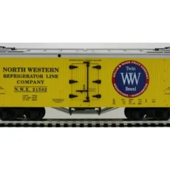 USA Trains R16324 G North Western Reefer Line Woodsided Refrigerator Car #21502 - Your Source for Gaming Essentials* Trains