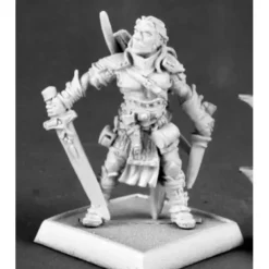 Tabletop Miniatures>Valeros, Male Iconic Fighter V2 #60035 Pathfinder Miniatures Unpainted - Your Source for Gaming Essentials