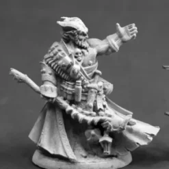 Tabletop Miniatures>Vatanis Maggotcrown Necromancer 03846 Dark Heaven Unpainted Metal - Your Source for Gaming Essentials
