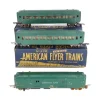 Vintage American Flyer 655 & 732 S Gauge Baggage and Passenger Cars [3] - Your Source for Gaming Essentials* Trains