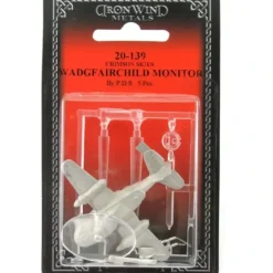 Tabletop Miniatures>Wagd Fairchild Monitor #20-139 Crimson Skies RPG Metal Ral Partha Figure - Your Source for Gaming Essentials