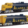 Walthers 920-40710 HO Alaska EMD F7 A-B Set w/48" Dynamic Fan #1500,1517 - Your Source for Gaming Essentials* Trains