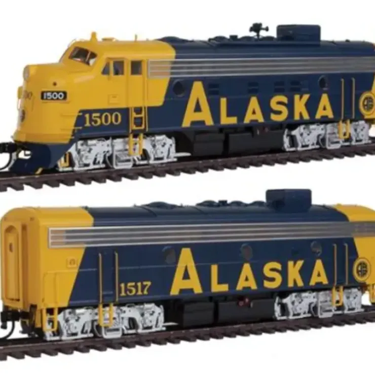 Walthers 920-40710 HO Alaska EMD F7 A-B Set w/48" Dynamic Fan #1500,1517 - Your Source for Gaming Essentials* Trains