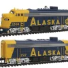 Walthers 920-47710 HO Alaska EMD F7 A-B Set with 920-48" Dynamic Fan #1500,1517 - Your Source for Gaming Essentials* Trains