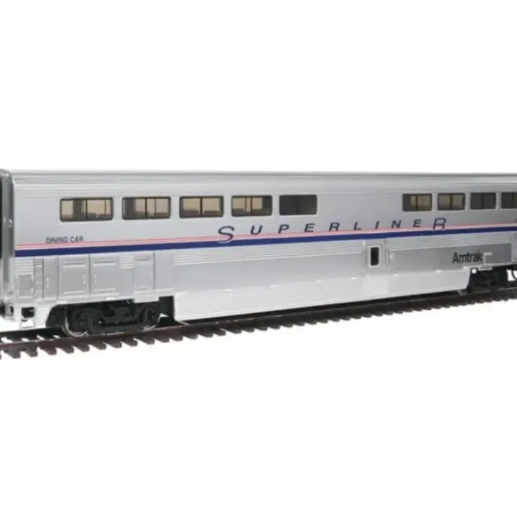 Walthers 920-12080 HO Amtrak 85' Bombardier Superliner II Diner Lighted Phase IV - Your Source for Gaming Essentials* Trains