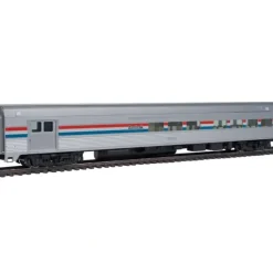Walthers 910-30051 HO Amtrak 85' Budd Baggage-Lounge - Ready to Run - Your Source for Gaming Essentials* Trains