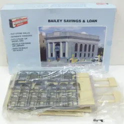 Walthers 933-3031 HO Bailey Savings & Loan Building Kit - Your Source for Gaming Essentials* Trains