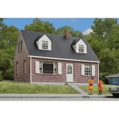 Walthers 933-3774 HO Brick Cape Cod House Kit - Your Source for Gaming Essentials* Trains