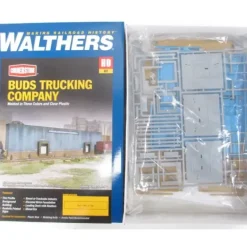 Walthers 933-3192 HO Bud's Trucking Company Background Building Kit - Your Source for Gaming Essentials* Trains