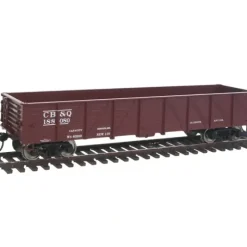 Walthers 910-5665 HO CBQ 40' 50-Ton Drop Bottom Gondola #188080 - Your Source for Gaming Essentials* Trains