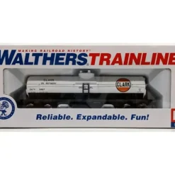 Walthers 931-1616 HO Clark Oil GATX 40' Tank Car Ready to Run # 9487 - Your Source for Gaming Essentials* Trains
