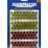Walthers 949-1105 HO 1/4" 0.6cm Tall Blooming Flowers (Pack of 104) - Your Source for Gaming Essentials* Trains