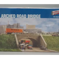 Walthers 933-3196 HO Concrete Arched Road Bridge Street System Structure Kit - Your Source for Gaming Essentials* Trains