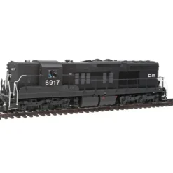 Walthers 920-48612 HO Conrail EMD SD9 Standard DC PROTO 2000R Black White #6917 - Your Source for Gaming Essentials* Trains