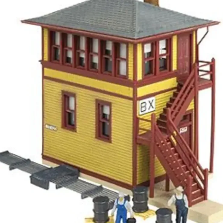 Walthers 933-2837 HO Cornerstone Series(R) Built-Ups Interlocking Tower - Your Source for Gaming Essentials* Trains
