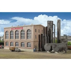 Walthers 933-2905 HO Cornerstone Series Gas Plant Empire Gas Works Structure Kit - Your Source for Gaming Essentials* Trains
