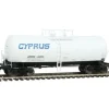 Walthers 920-100130 HO Cyprus AMMX 40' UTLX Funnel-Flow Tank Car #14204 - Your Source for Gaming Essentials* Trains