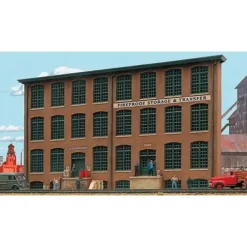Walthers 933-3189 HO Fireproof Storage & Transfer Background Structure Kit - Your Source for Gaming Essentials* Trains