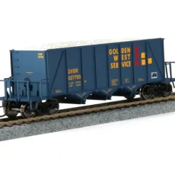 Walthers 920-106007 HO Golden West GSVR 40' Ortner 100-Ton Aggregate Hopper RTR - Your Source for Gaming Essentials* Trains