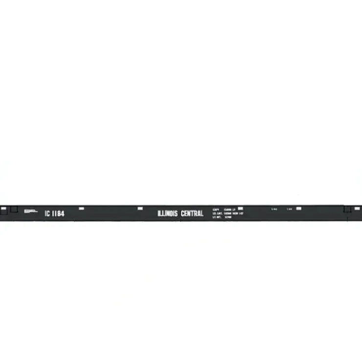 Walthers 920-104511 HO Illinois Central 50' Sieco Pulpwood Flatcar RTR #1184 - Your Source for Gaming Essentials* Trains