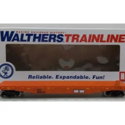 Walthers 931-1606 HO Illinois Central Gulf Flatcar #960214 - Your Source for Gaming Essentials* Trains