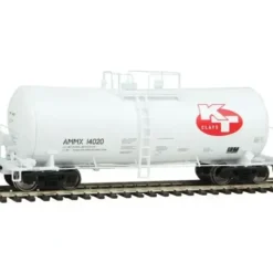 Walthers 920-100131 HO KT Clays AMMX 40' UTLX Funnel-Flow Tank Car #14020 - Your Source for Gaming Essentials* Trains