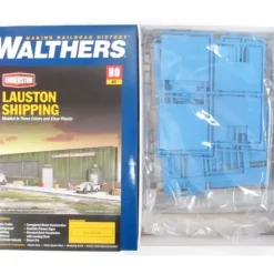 Walthers 933-3191 HO Lauston Shipping Thin Profile Background Building Kit - Your Source for Gaming Essentials* Trains