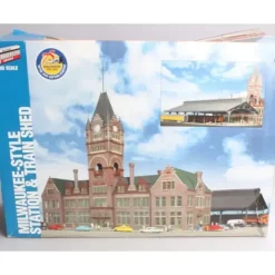Walthers 933-2943 HO Milwaukee-Style Station & Train Shed Structure Kit - Your Source for Gaming Essentials* Trains