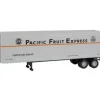 Walthers 949-2320 HO Pacific Fruit Express - 40' Trailer 2-Pack - Your Source for Gaming Essentials* Trains