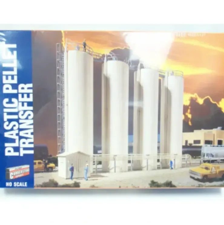 Walthers 933-3081 HO Pellet Transfer Building Plastic Kit - Your Source for Gaming Essentials* Trains