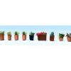 Walthers 949-1082 HO Potted Flowers - Botanicals (Pack of 9) - Your Source for Gaming Essentials* Trains
