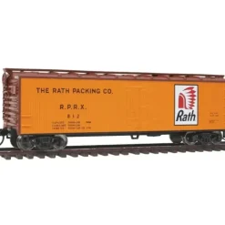 Walthers 910-3611 HO Rath Packing Company 40' 2-Sheathed Reefer Steel Roof #612 - Your Source for Gaming Essentials* Trains