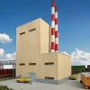 Walthers 933-3901 HO Recovery Boiler House Industrial Building Kit - Your Source for Gaming Essentials* Trains