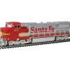 Walthers 910-9553 HO Santa Fe GE Dash 8-40BW Diesel Locomotive #505 LN/Box - Your Source for Gaming Essentials* Trains