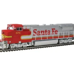 Walthers 910-9554 HO Santa Fe GE Dash 8-40BW Diesel #574 LN/Box - Your Source for Gaming Essentials* Trains