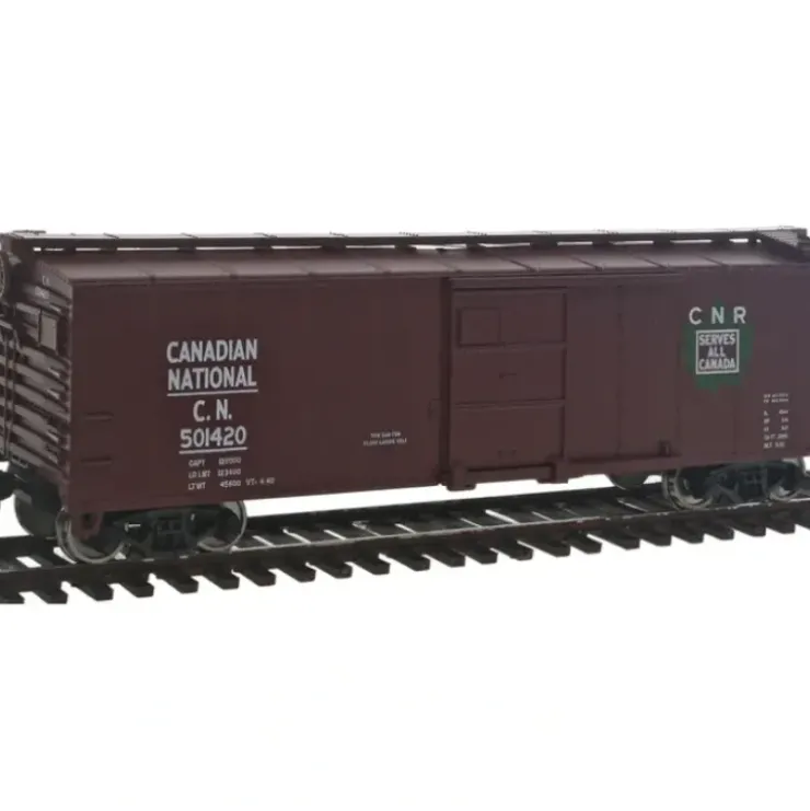 Walthers 910-2402 HO Scale Canadian National 40' Steel Box Car - Your Source for Gaming Essentials* Trains