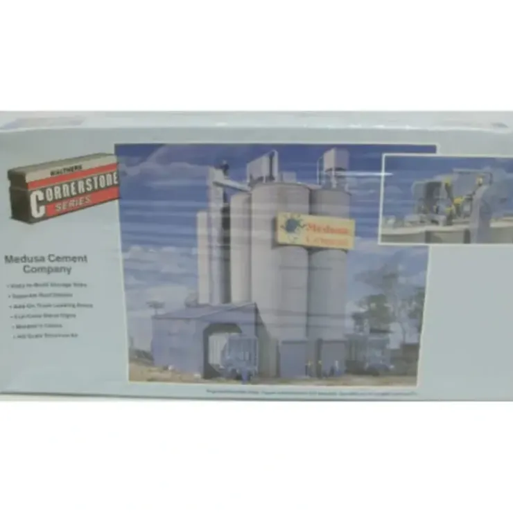 Walthers 933-3019 HO Scale Medusa Cement Company Building Kit - Your Source for Gaming Essentials* Trains