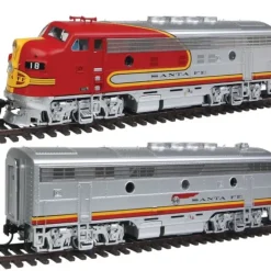 Walthers 920-48275 HO Scale Santa Fe EMD F-3A/B Diesel Locomotive Set #18C/18B - Your Source for Gaming Essentials* Trains