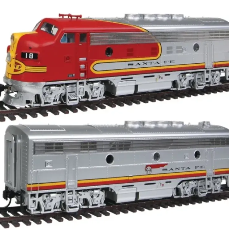 Walthers 920-48275 HO Scale Santa Fe EMD F-3A/B Diesel Locomotive Set #18C/18B - Your Source for Gaming Essentials* Trains