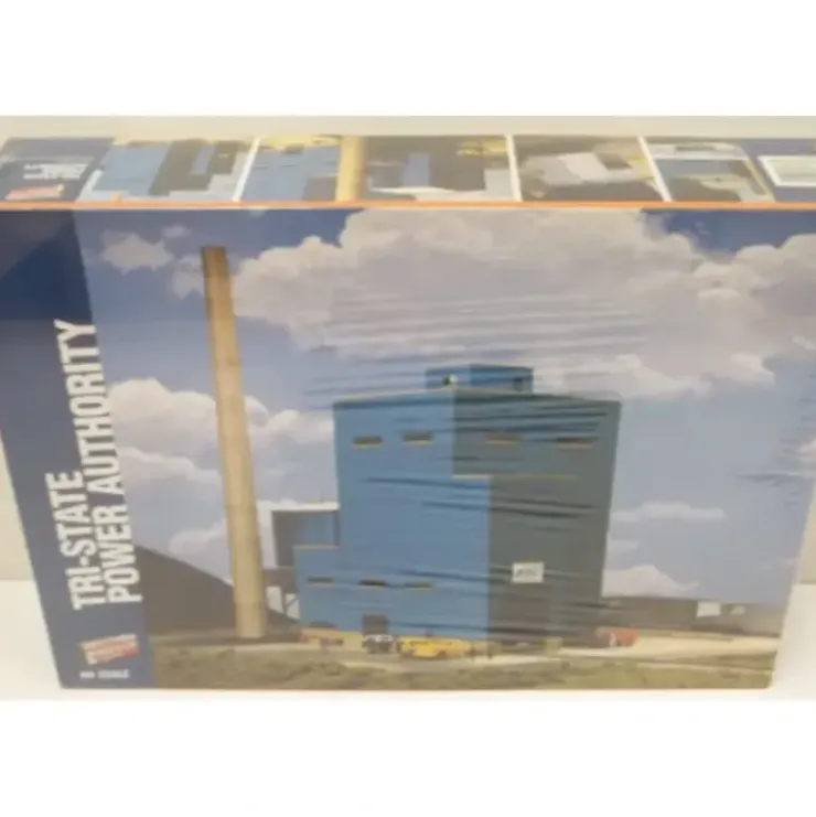 Walthers 933-3055 HO Scale Tri-State Power Authority Commercial Building Kit - Your Source for Gaming Essentials* Trains