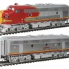Walthers 920-47697 HO SF EMD F7A-B Set w/48" Dynamic Fan Standard DC #45L,45A - Your Source for Gaming Essentials* Trains