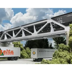 Walthers 933-4030 HO Single-Track Pony Truss Bridge Cornerstone Building Kit - Your Source for Gaming Essentials* Trains