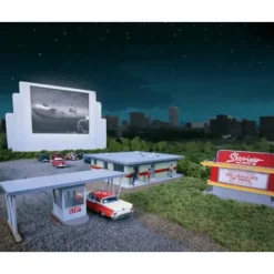 Walthers 933-3478 HO Skyview Drive-In Theater Kit - Your Source for Gaming Essentials* Trains