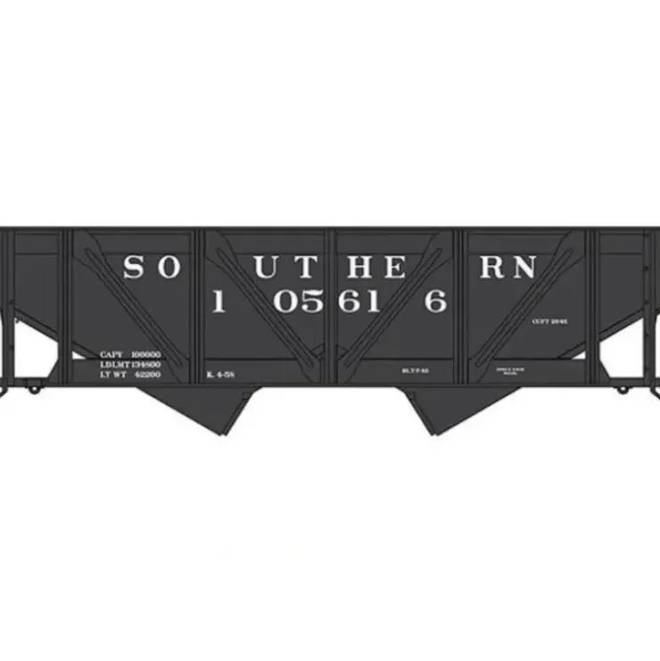 Walthers 920-105903 HO Southern Railway 34' SteelWar Emergency Hopper #105616 - Your Source for Gaming Essentials* Trains