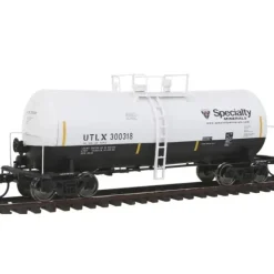 Walthers 920-100127 HO Specialty Minerals 40' UTLX Funnel Flow Tank Car #300318 - Your Source for Gaming Essentials* Trains