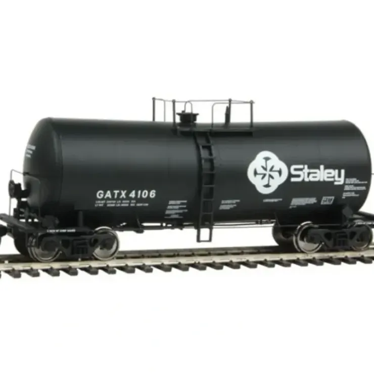 Walthers 920-100139 HO Staley GATX 40' UTLX Funnel-Flow Tank Car #4106 - Your Source for Gaming Essentials* Trains
