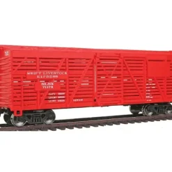 Walthers 931-1684 HO Swift 40' Stock Car - Ready to Run - Your Source for Gaming Essentials* Trains