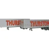 Walthers 949-2305 HO Thurston 40' Trailer Assembled Large Lettering (Pack of 2) - Your Source for Gaming Essentials* Trains