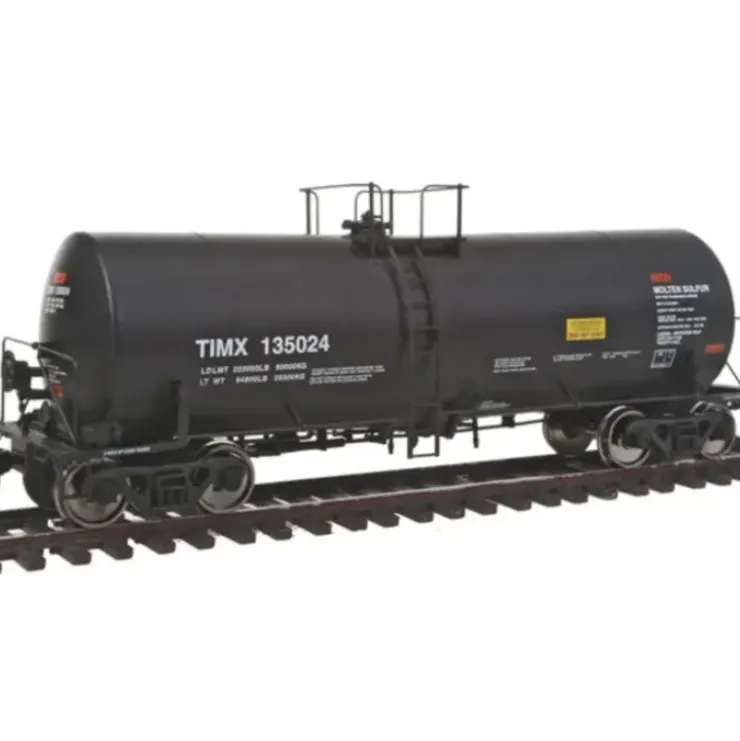 Walthers 920-100035 HO TIMX 40' Trinity 14,000 Gallon Sulfur Tank Car #135024 - Your Source for Gaming Essentials* Trains